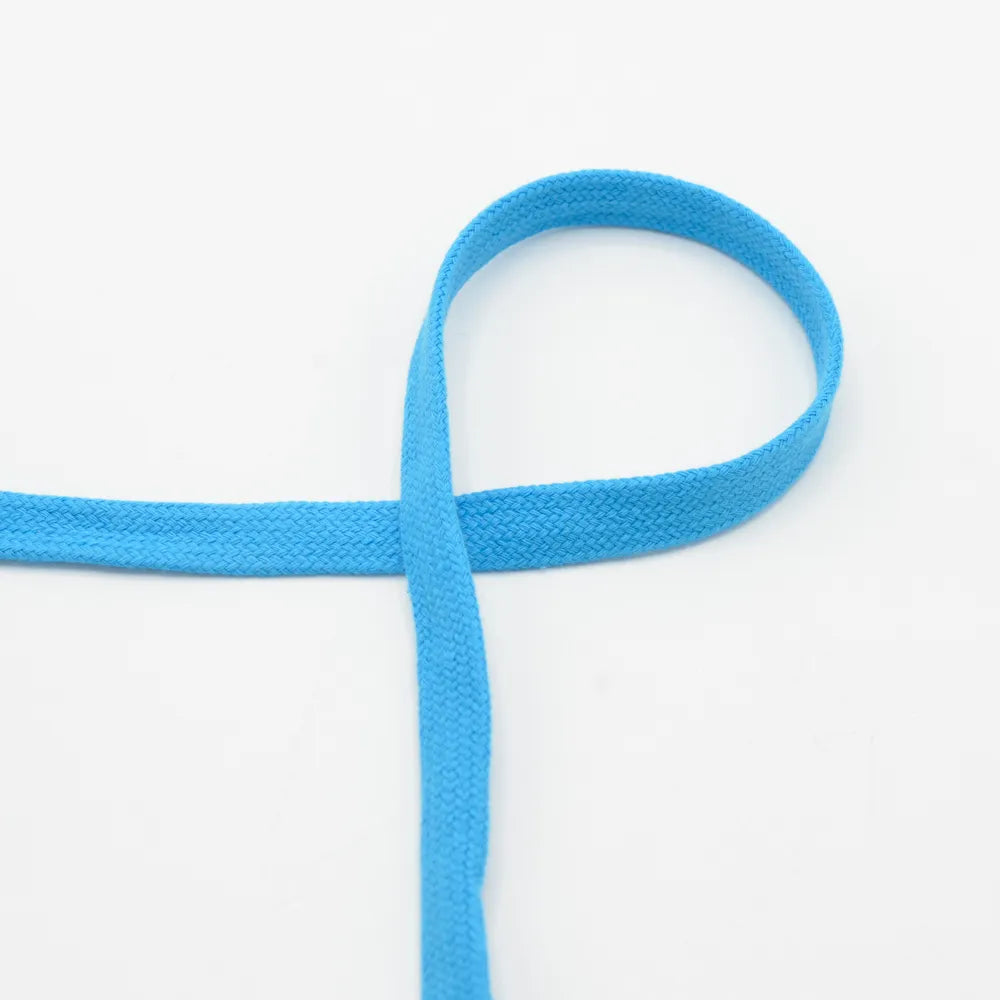 Flat Drawstring Cord - Turquoise – MaaiDesign Fabrics