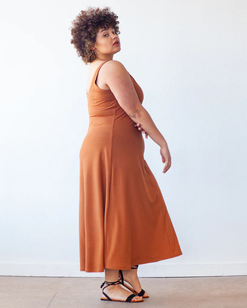 Zoey Tank / Dress - Sewing Pattern | True Bias | Size 14-32