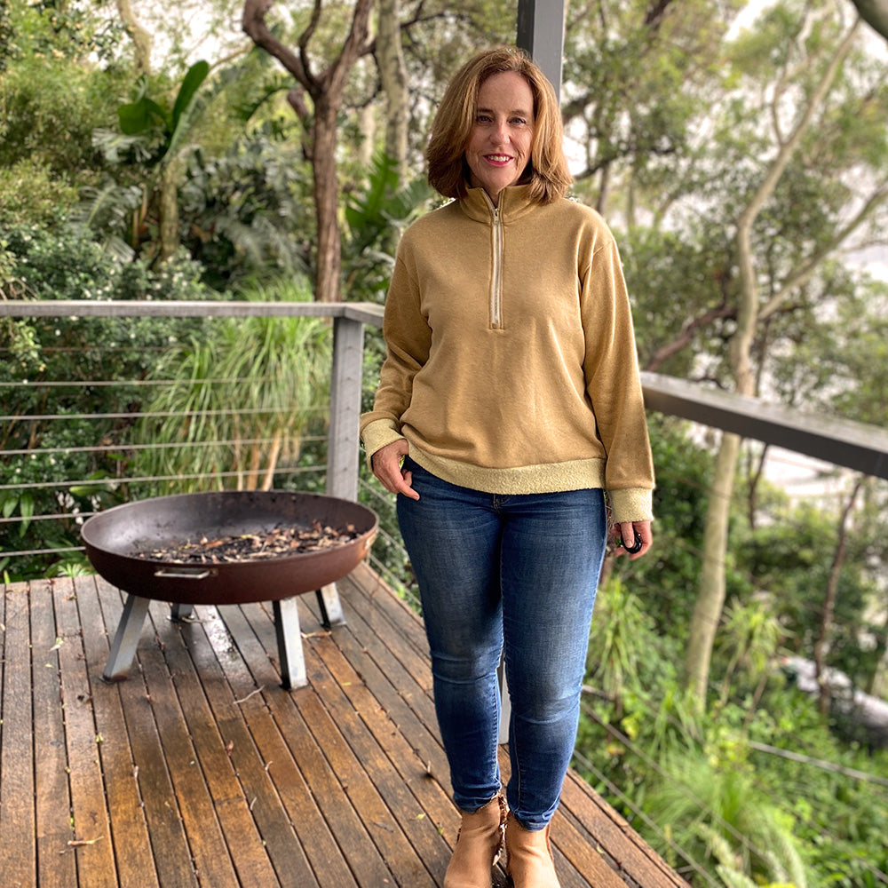 Half Zipper Sweater - Sewing Pattern | Wardrobe By Me