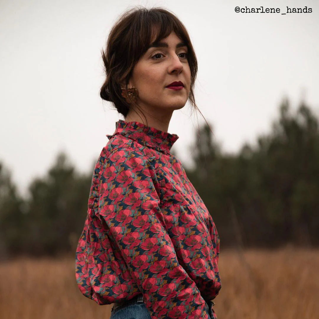 Louise Blouse &amp; Dress - Woman - Sewing Pattern | Ikatee