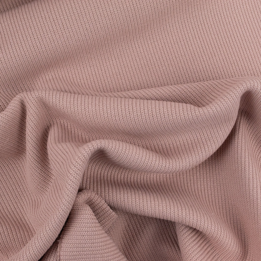 Chunky Cotton Knit - Pale Pink