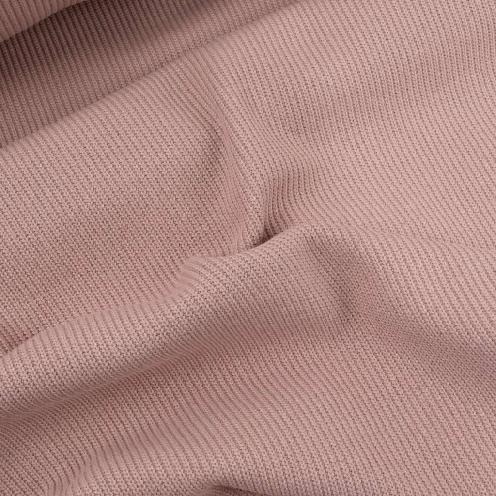 Chunky Cotton Knit - Pale Pink