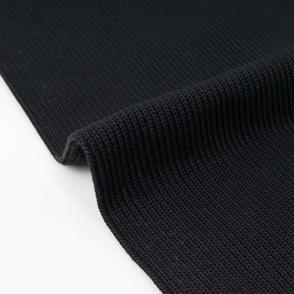Chunky Cotton Knit - Black