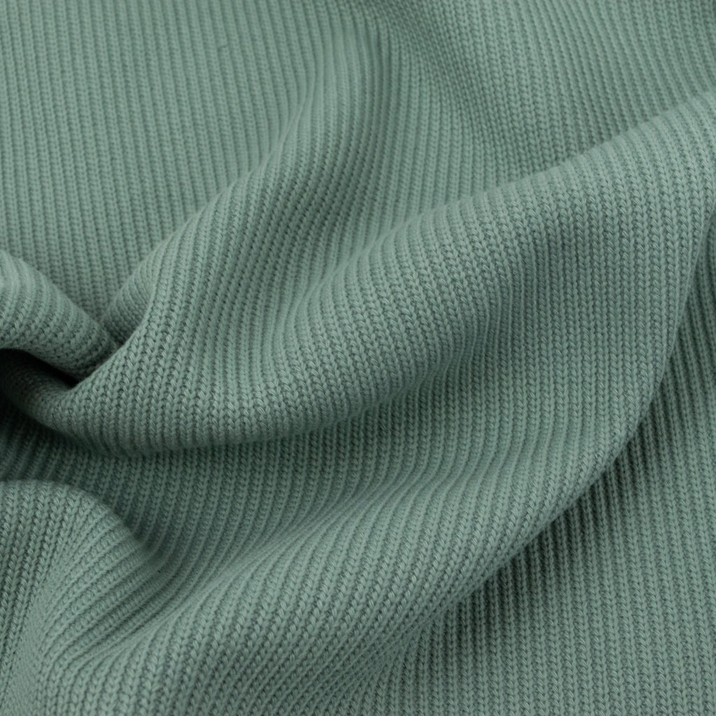 Chunky Cotton Knit - Dusty Mint