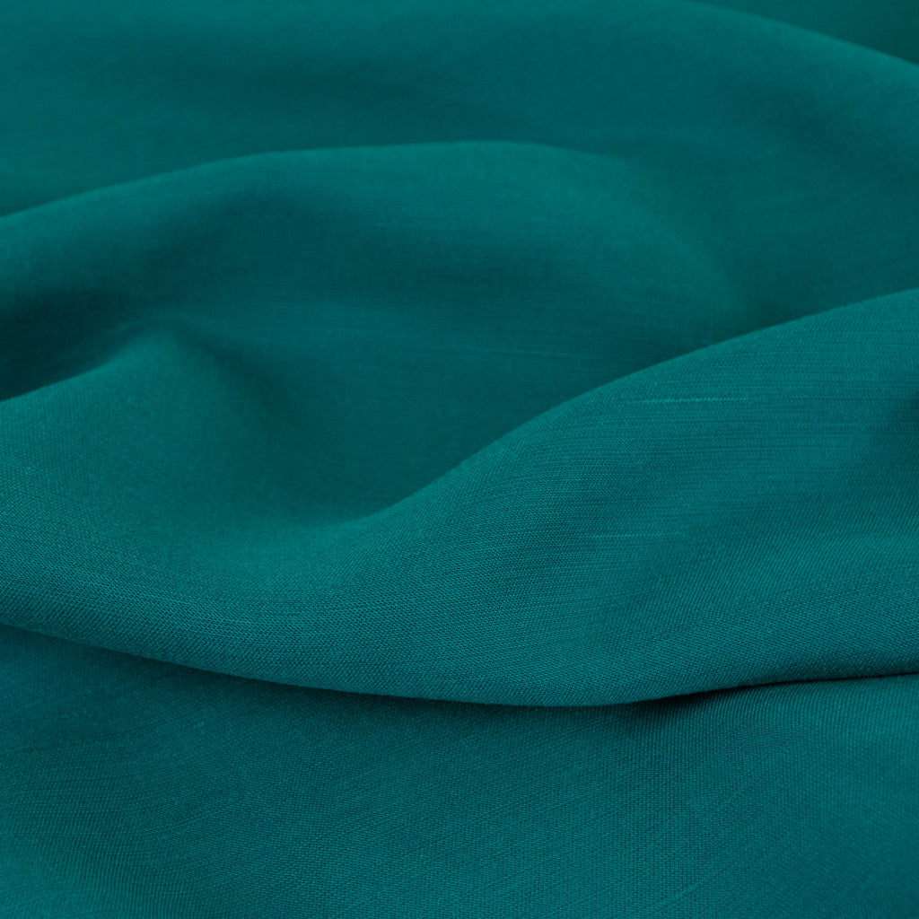 Cupro Linen Tencel - Jewel Green