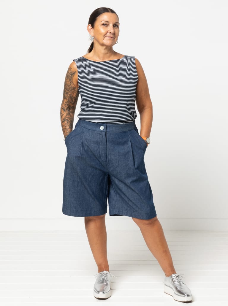Diana Knit Tank - Sewing Pattern | Style Arc