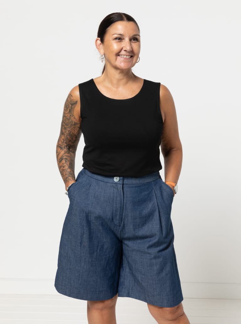 Diana Knit Tank - Sewing Pattern | Style Arc