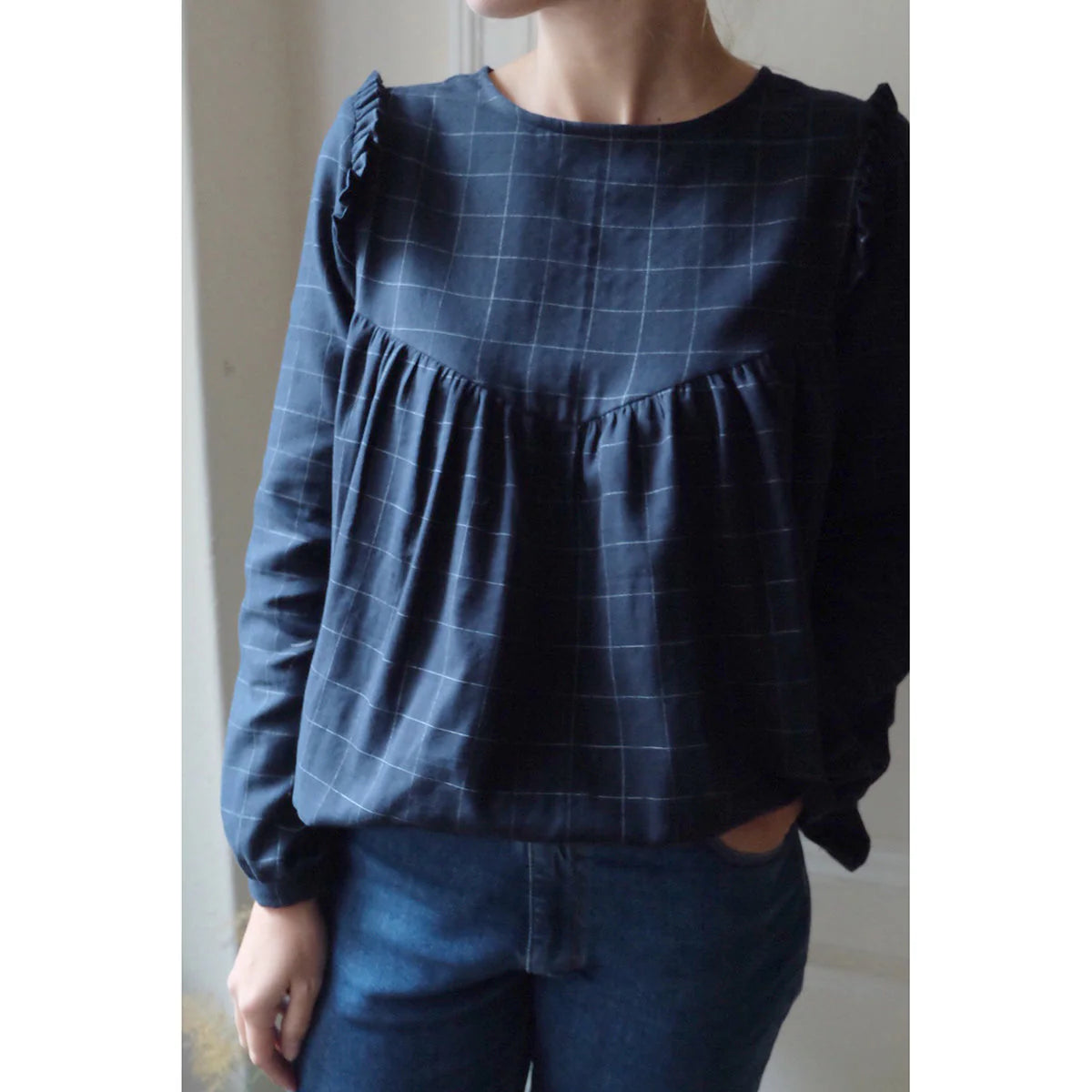 Louise Blouse &amp; Dress - Woman - Sewing Pattern | Ikatee