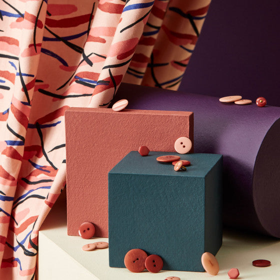 Atelier Brunette - Fuji Blush - Viscose Twill