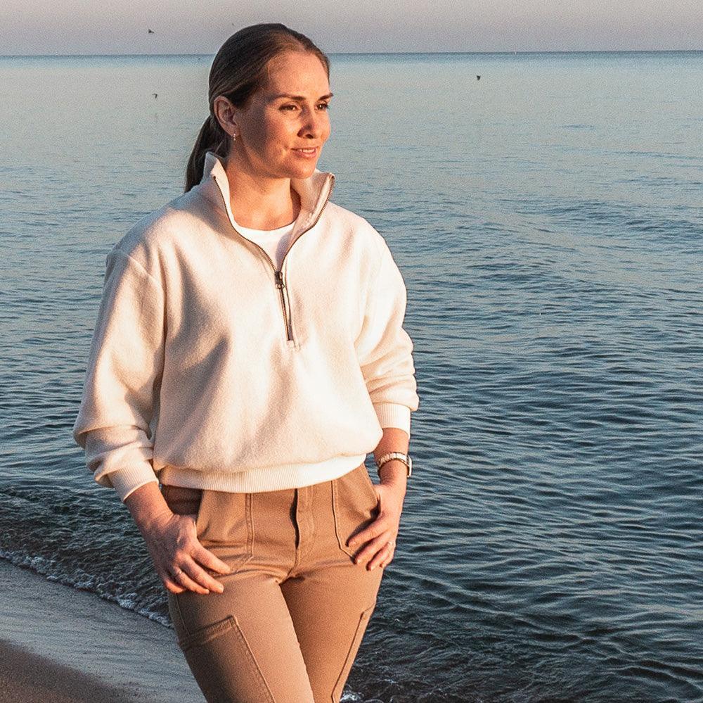 Half Zipper Sweater - Sewing Pattern | Wardrobe By Me