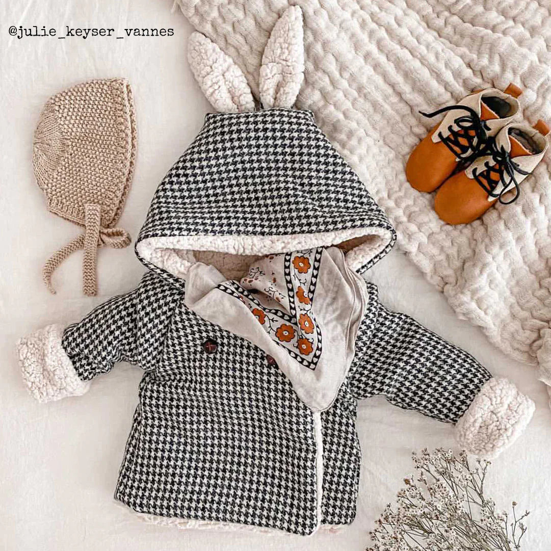 Grand&#39;ourse Cardigan - Baby - Sewing Pattern | Ikatee