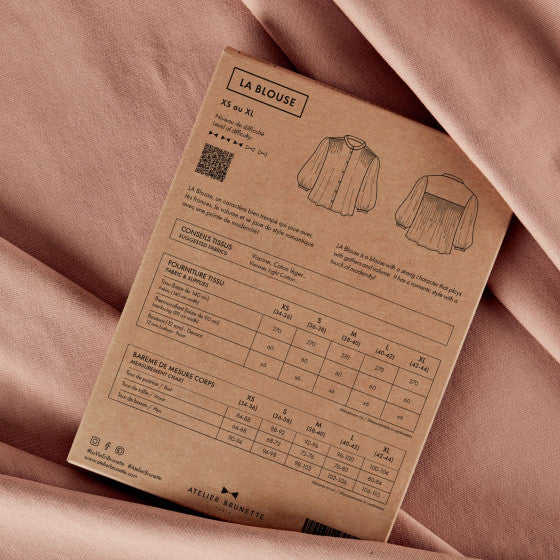 Atelier Brunette | Sewing Pattern | LA Blouse