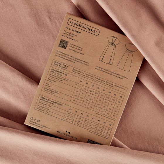 Atelier Brunette | Sewing Pattern | LA Robe Butterfly