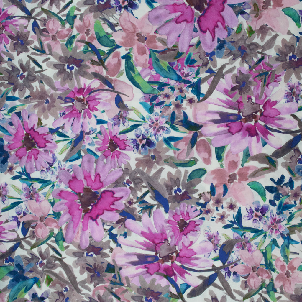 Lady McElroy - Cotton Lawn - Watercolour Meadow