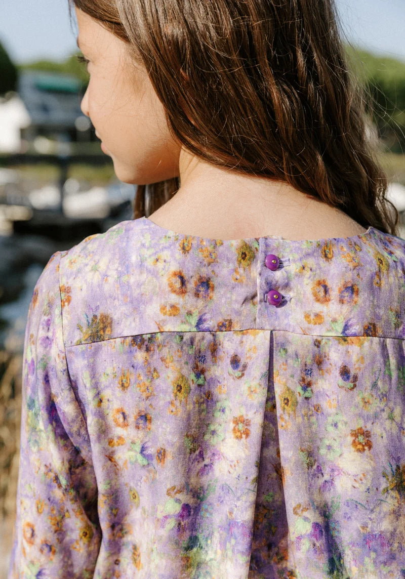 Miss Violette Girl's Blouse - Sewing Pattern | Maison Fauve