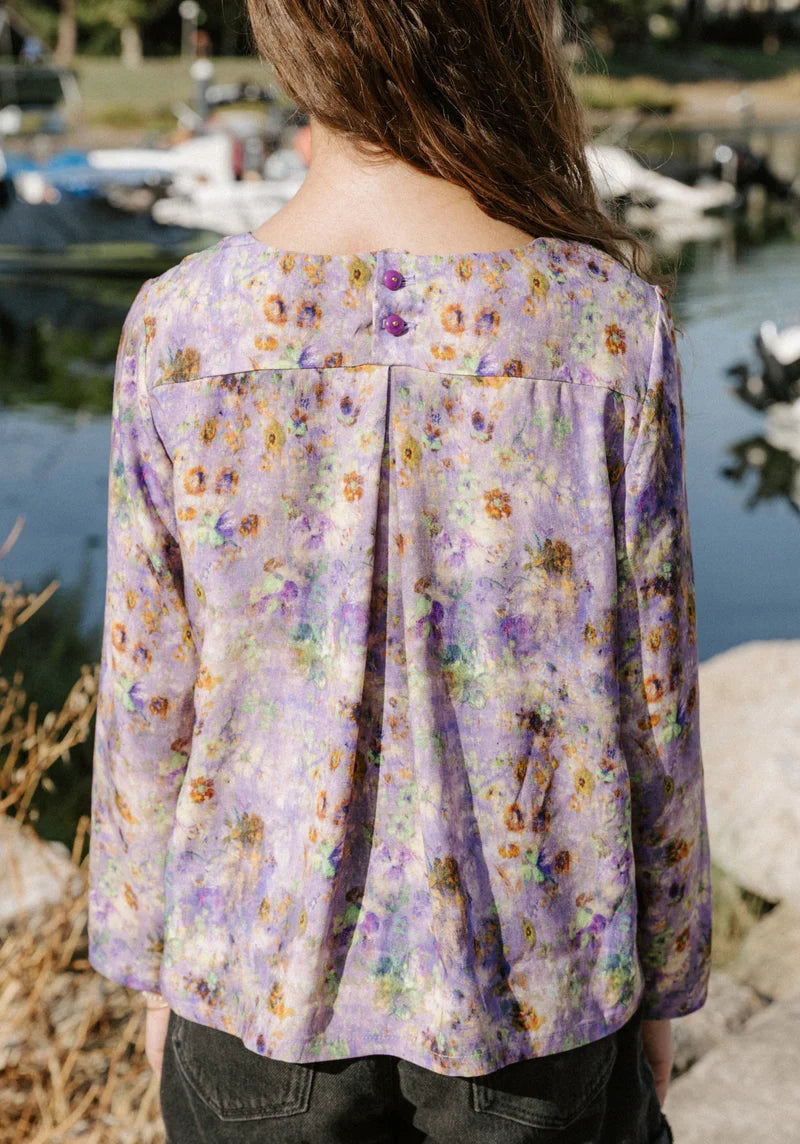 Miss Violette Girl's Blouse - Sewing Pattern | Maison Fauve