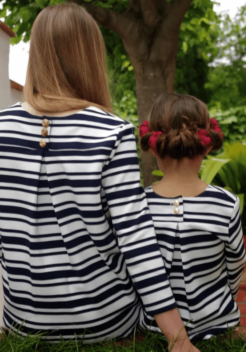 Miss Violette Girl's Blouse - Sewing Pattern | Maison Fauve