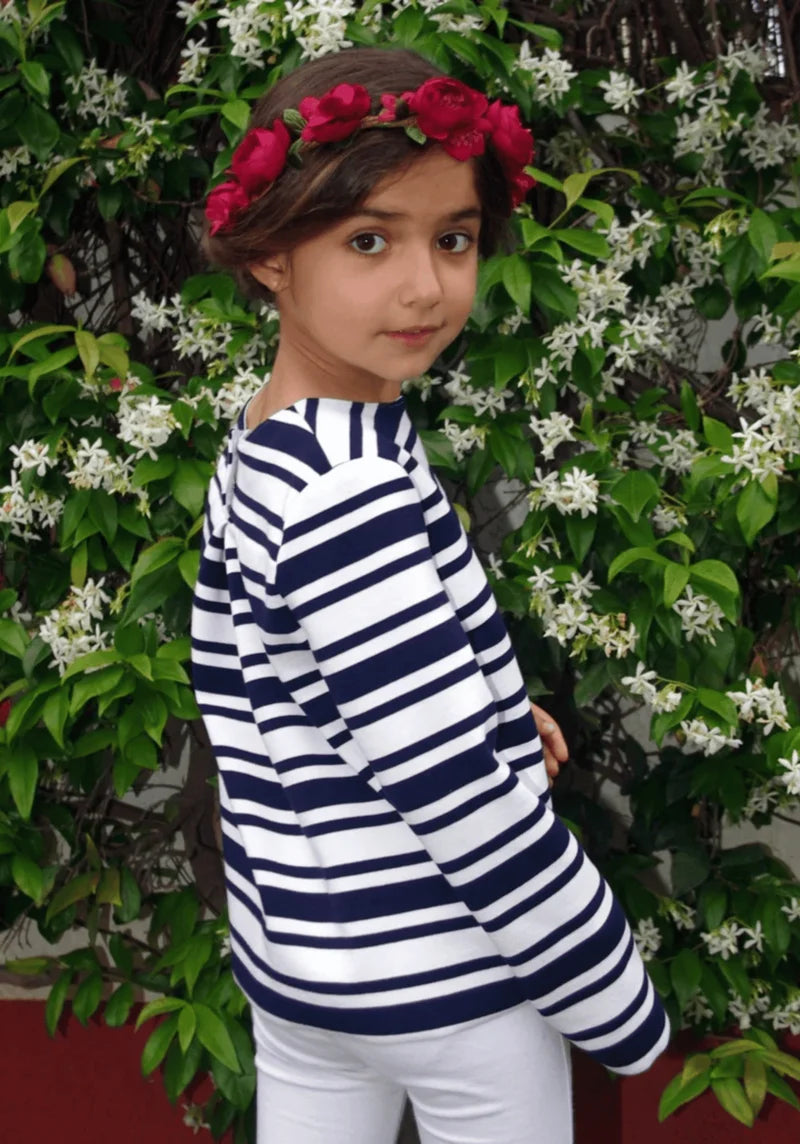 Miss Violette Girl's Blouse - Sewing Pattern | Maison Fauve