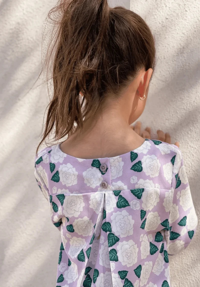 Miss Violette Girl's Blouse - Sewing Pattern | Maison Fauve