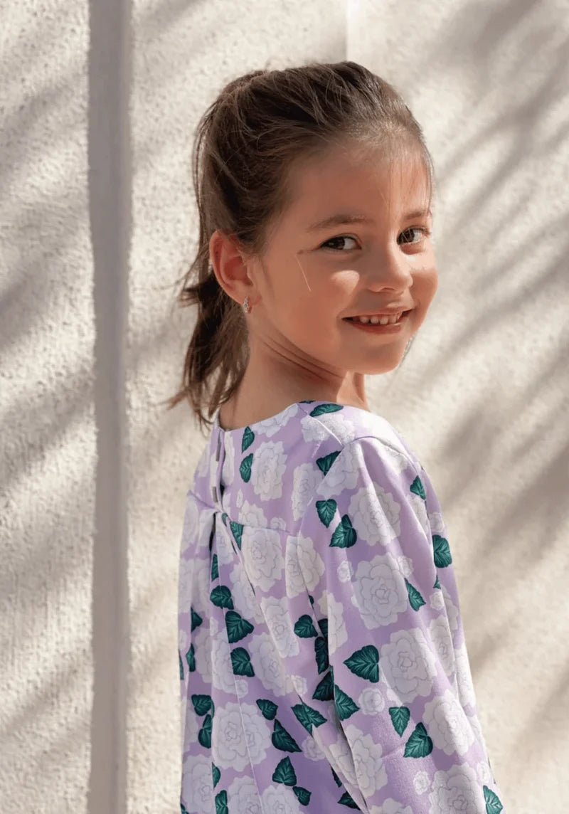 Miss Violette Girl's Blouse - Sewing Pattern | Maison Fauve