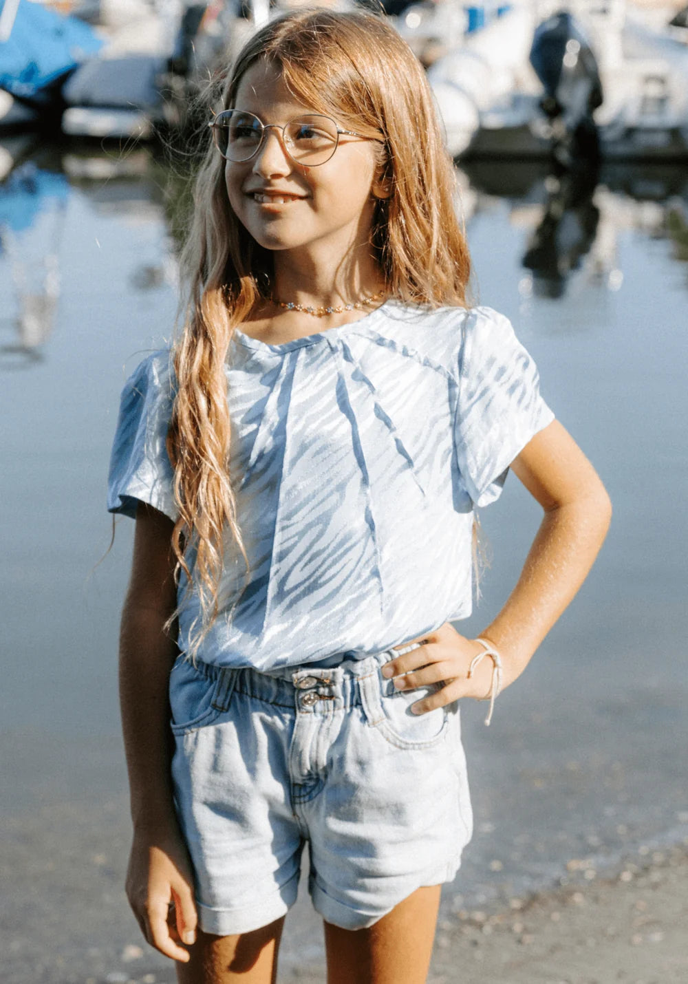 Miss Zénith Kids' Blouse - Sewing Pattern | Maison Fauve