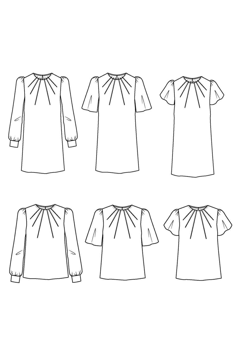 Miss Zénith Kids' Blouse - Sewing Pattern | Maison Fauve