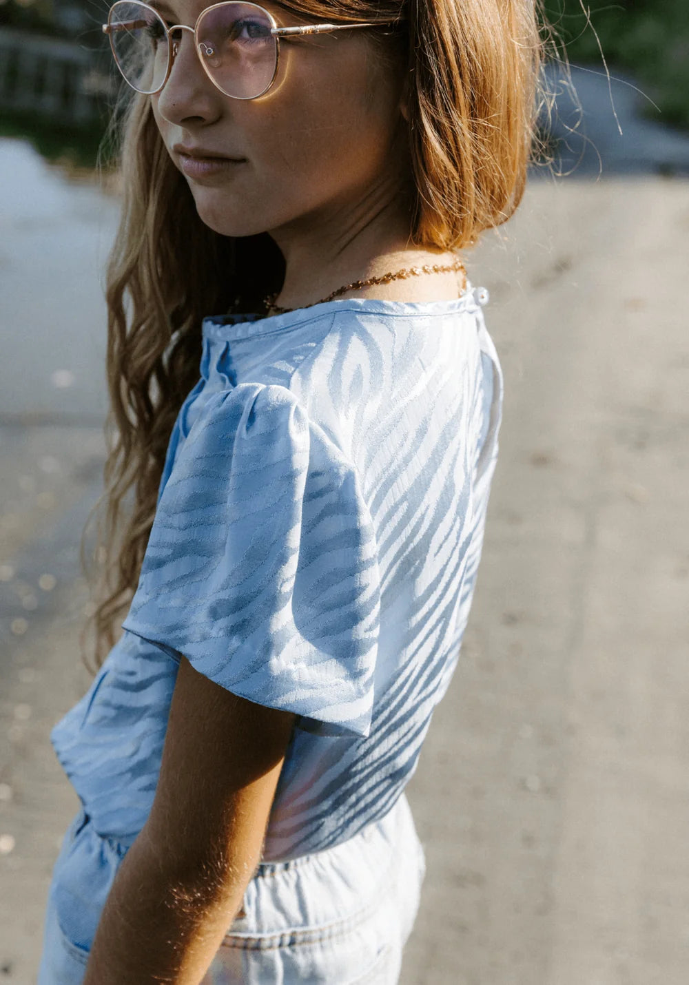 Miss Zénith Kids' Blouse - Sewing Pattern | Maison Fauve