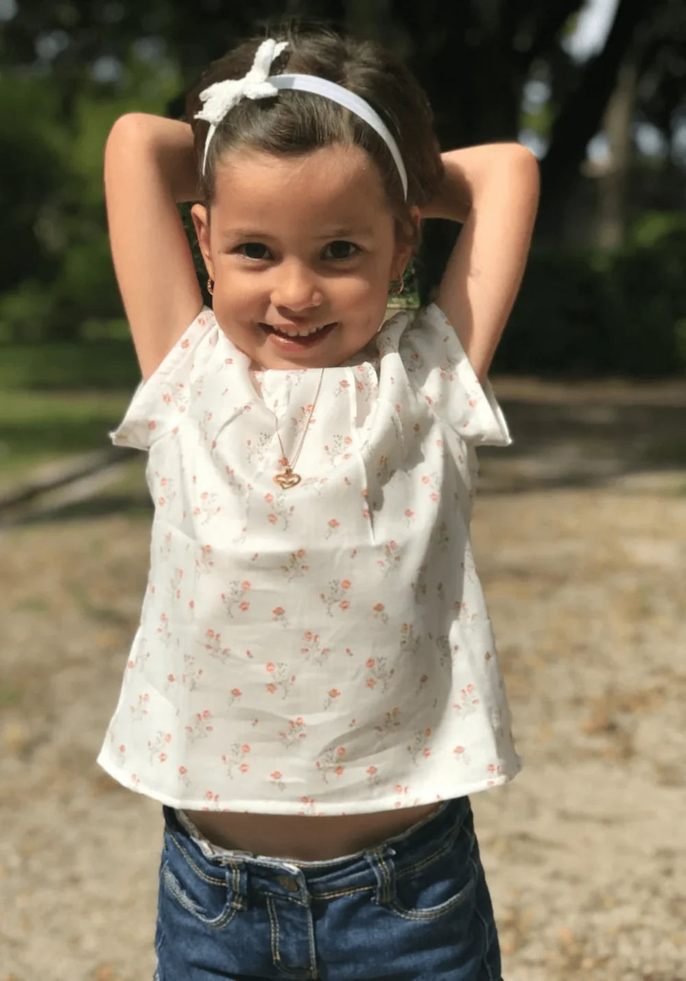 Miss Zénith Kids' Blouse - Sewing Pattern | Maison Fauve