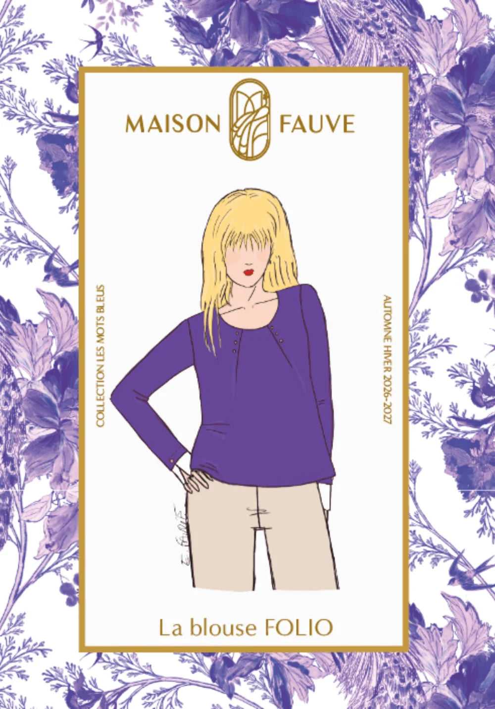 Folio Blouse - Sewing Pattern | Maison Fauve