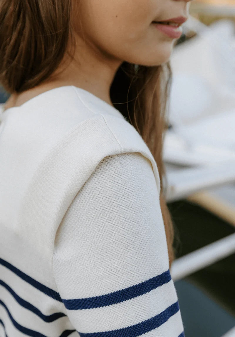 Miss Pirate Kids' Breton Top - Sewing Pattern | Maison Fauve