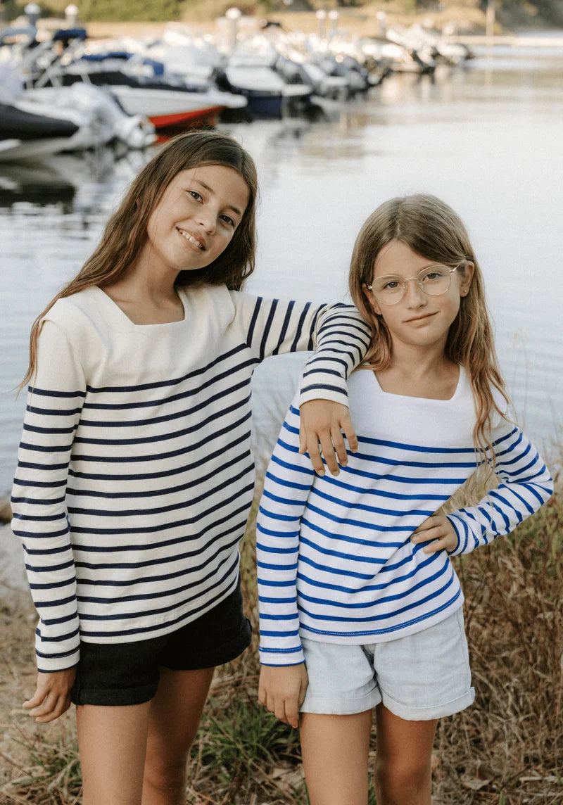 Miss Pirate Kids' Breton Top - Sewing Pattern | Maison Fauve