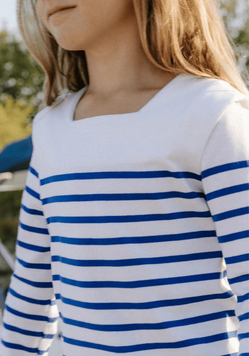 Miss Pirate Kids' Breton Top - Sewing Pattern | Maison Fauve