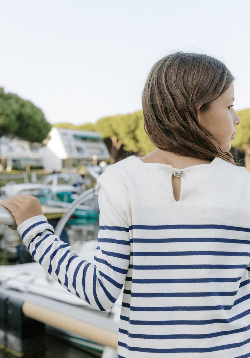 Miss Pirate Kids' Breton Top - Sewing Pattern | Maison Fauve