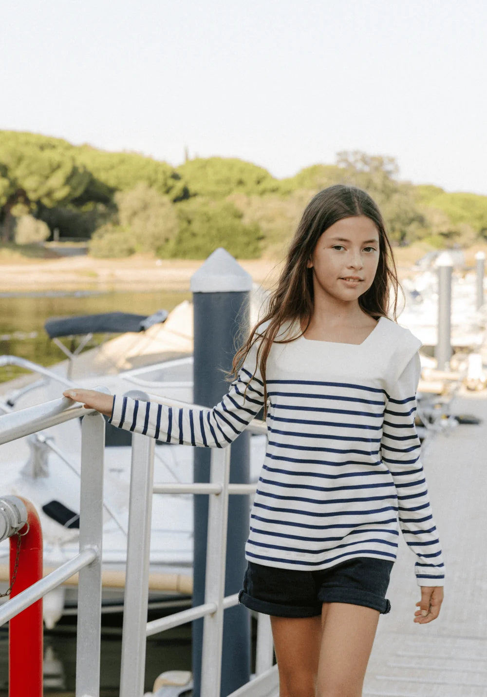 Miss Pirate Kids' Breton Top - Sewing Pattern | Maison Fauve
