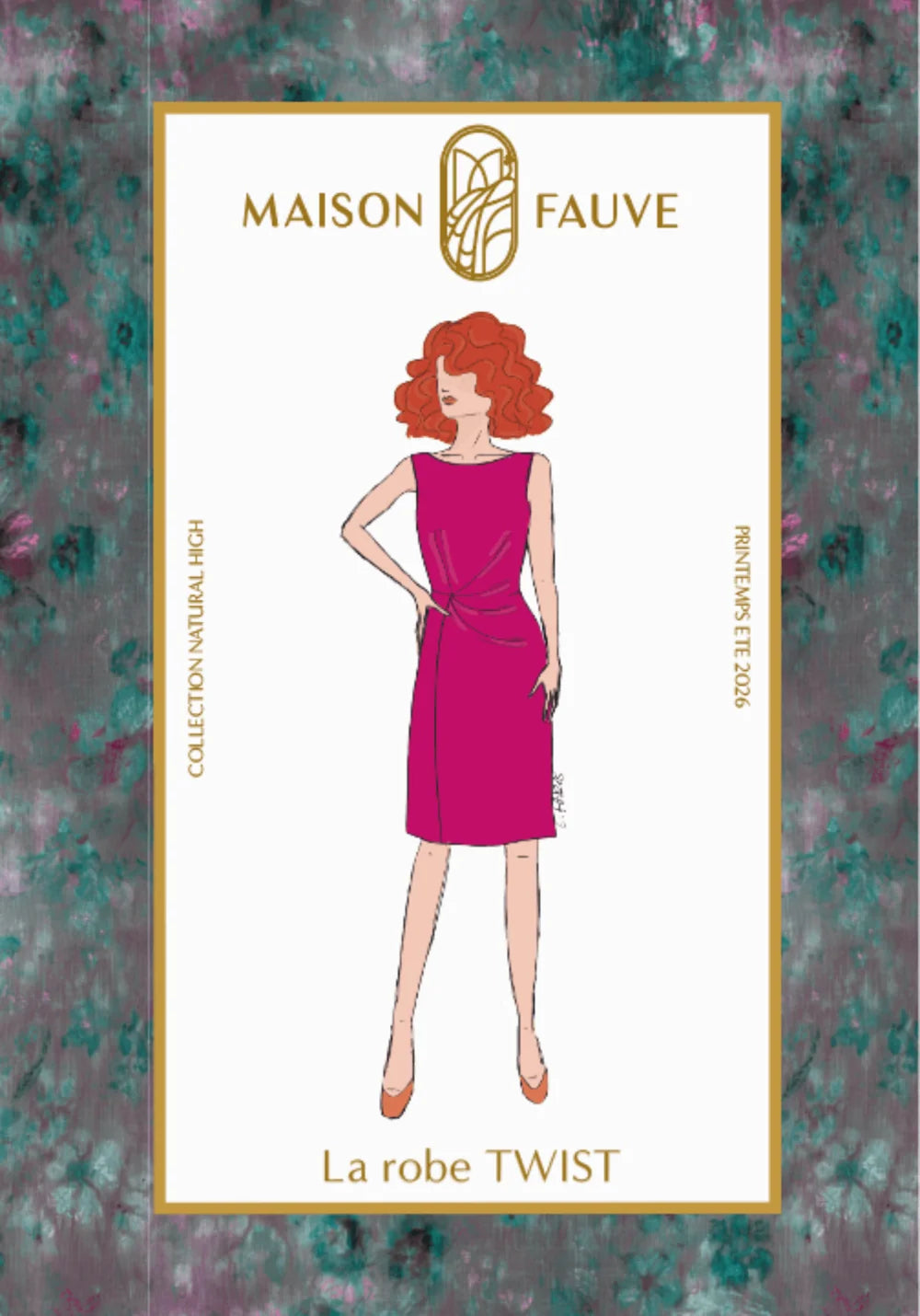 Twist Dress - Sewing Pattern | Maison Fauve