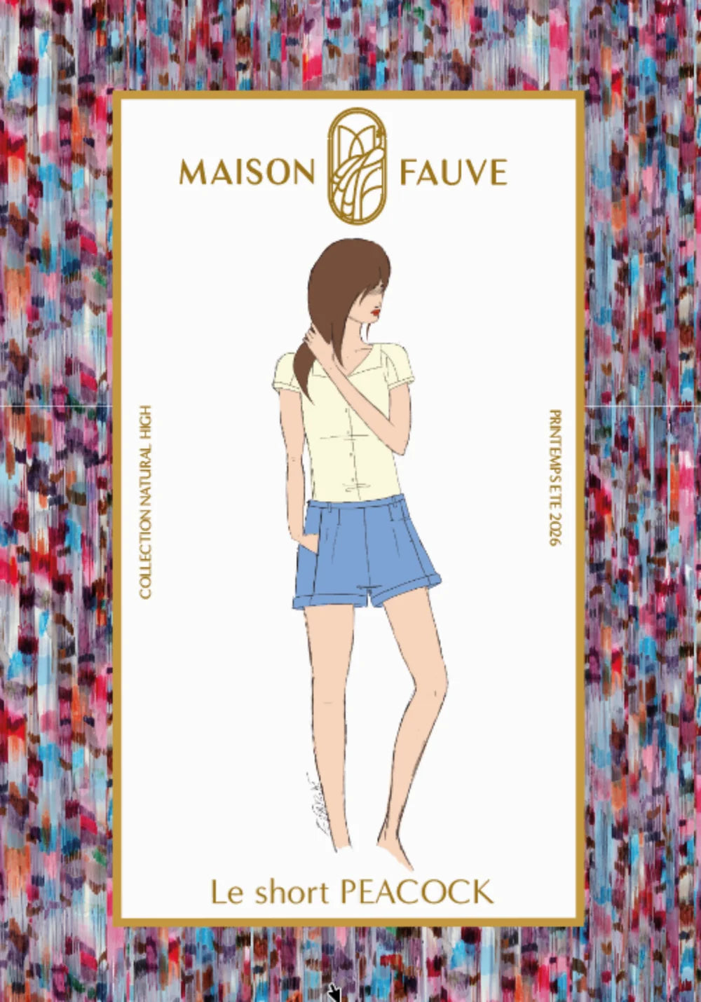 Peacock Shorts - Sewing Pattern | Maison Fauve