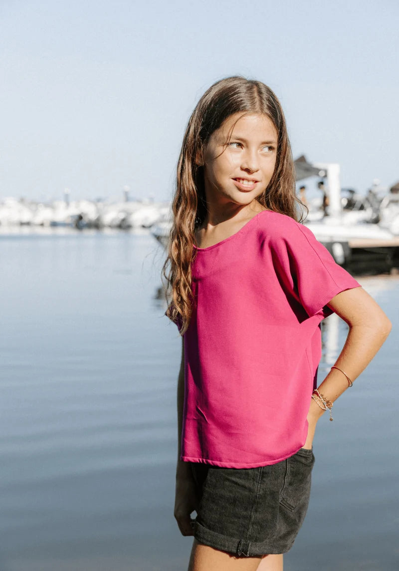 Miss Palma Kids' Top - Sewing Pattern | Maison Fauve