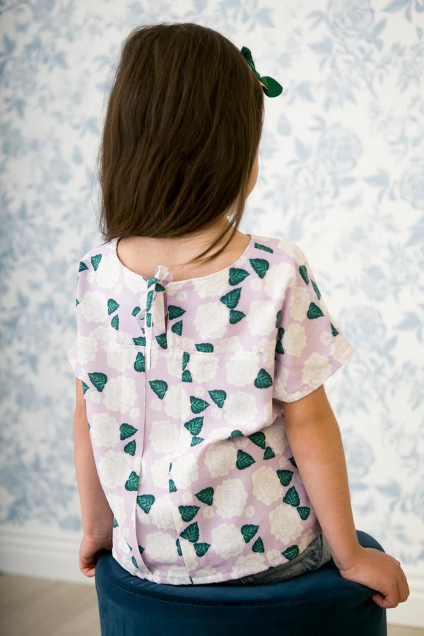Miss Palma Kids' Top - Sewing Pattern | Maison Fauve