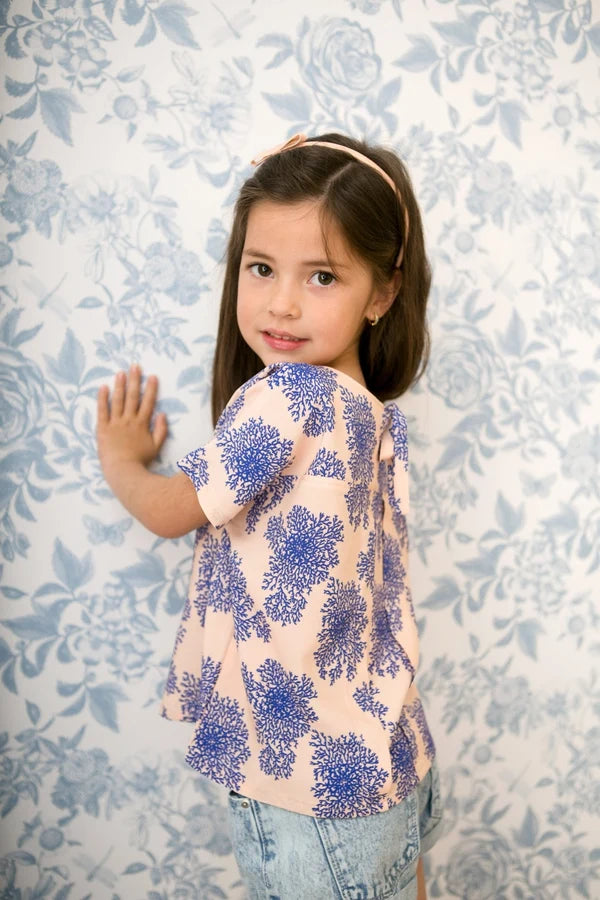 Miss Palma Kids' Top - Sewing Pattern | Maison Fauve
