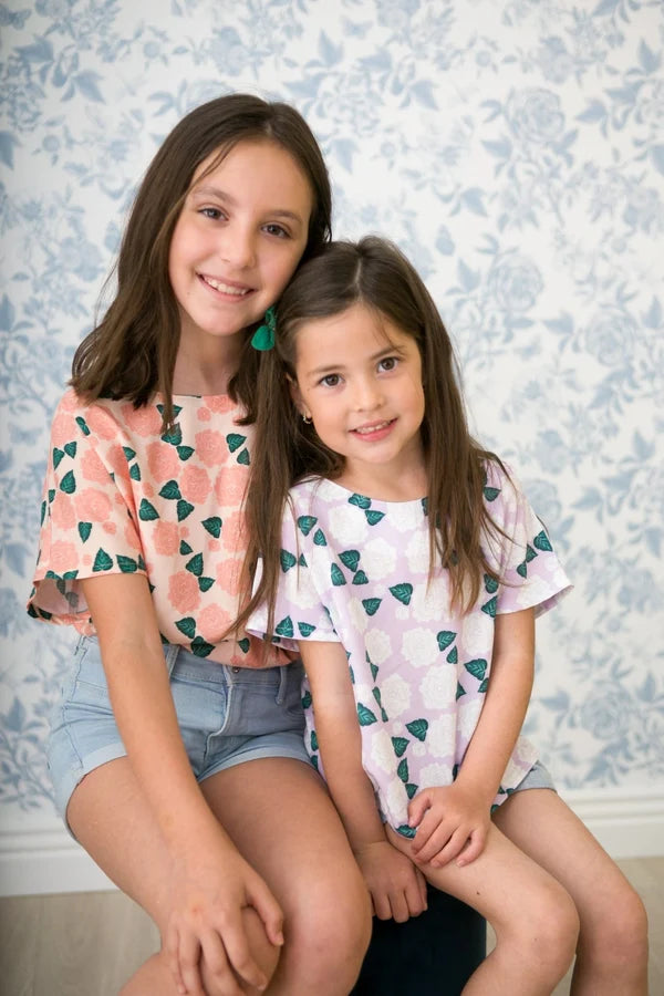 Miss Palma Kids' Top - Sewing Pattern | Maison Fauve