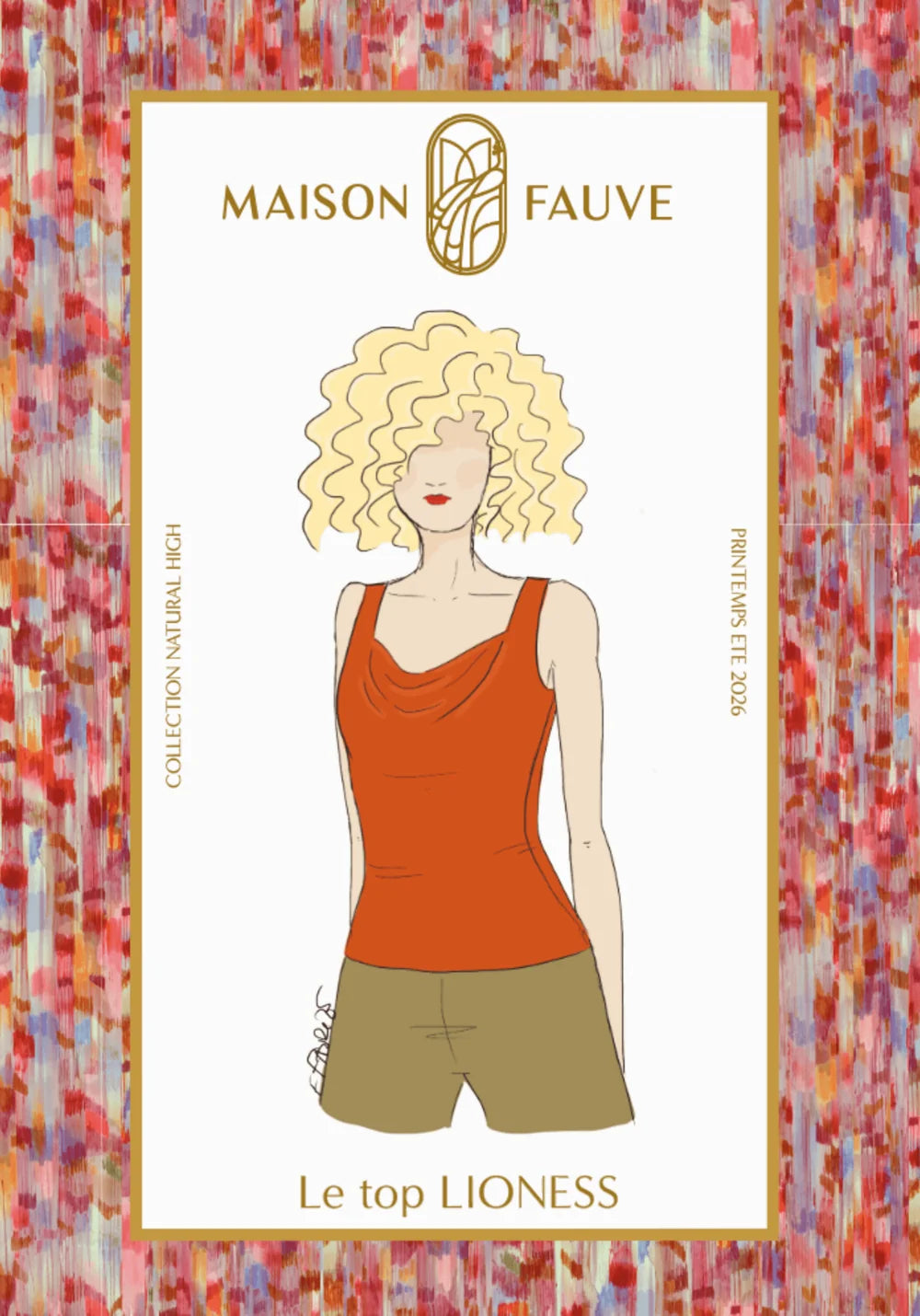 Top Lioness - Sewing Pattern | Maison Fauve