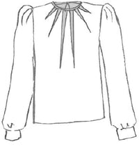 Zénith Blouse &amp; Dress  - Sewing Pattern | Maison Fauve