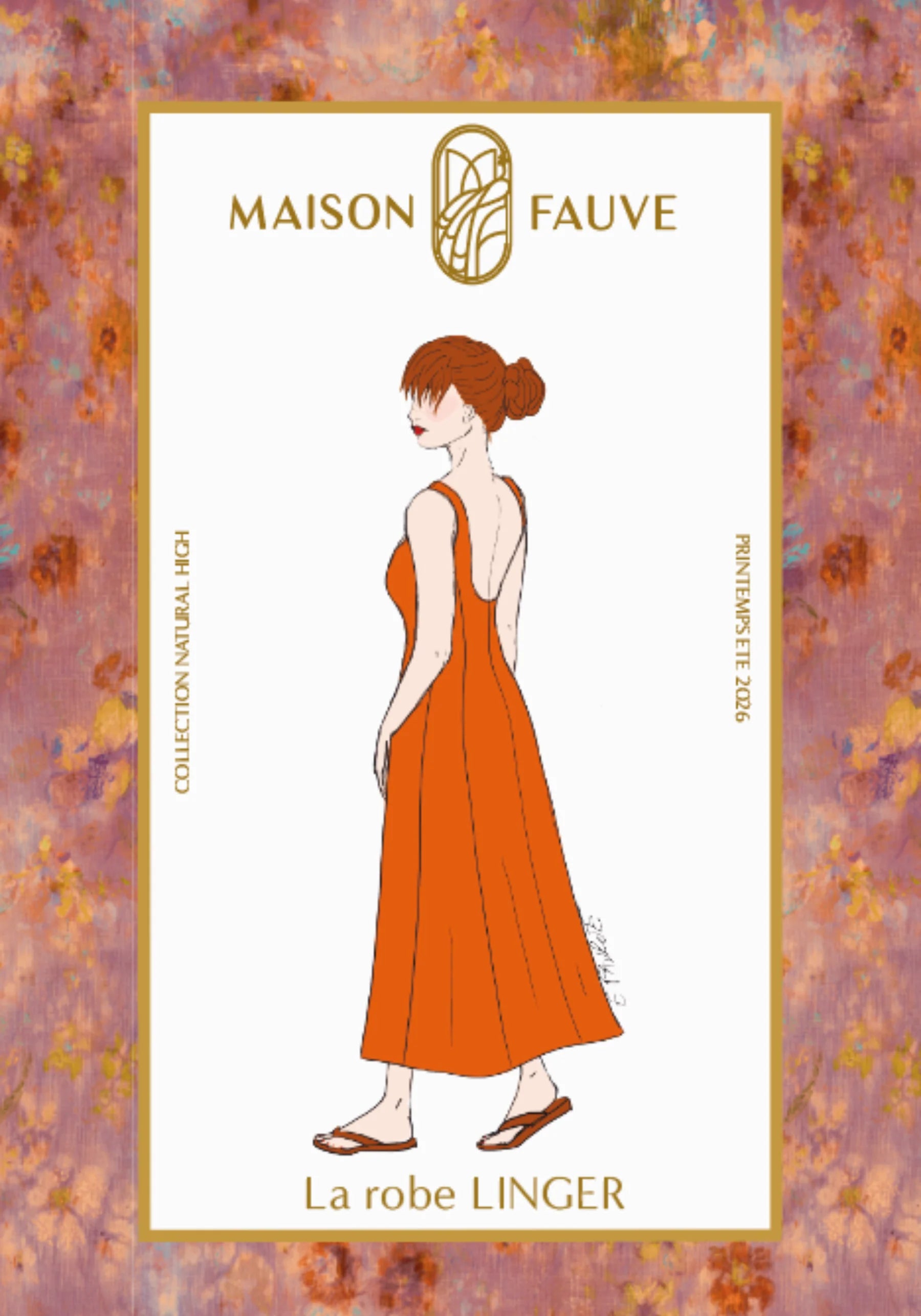 Linger Dress - Sewing Pattern | Maison Fauve