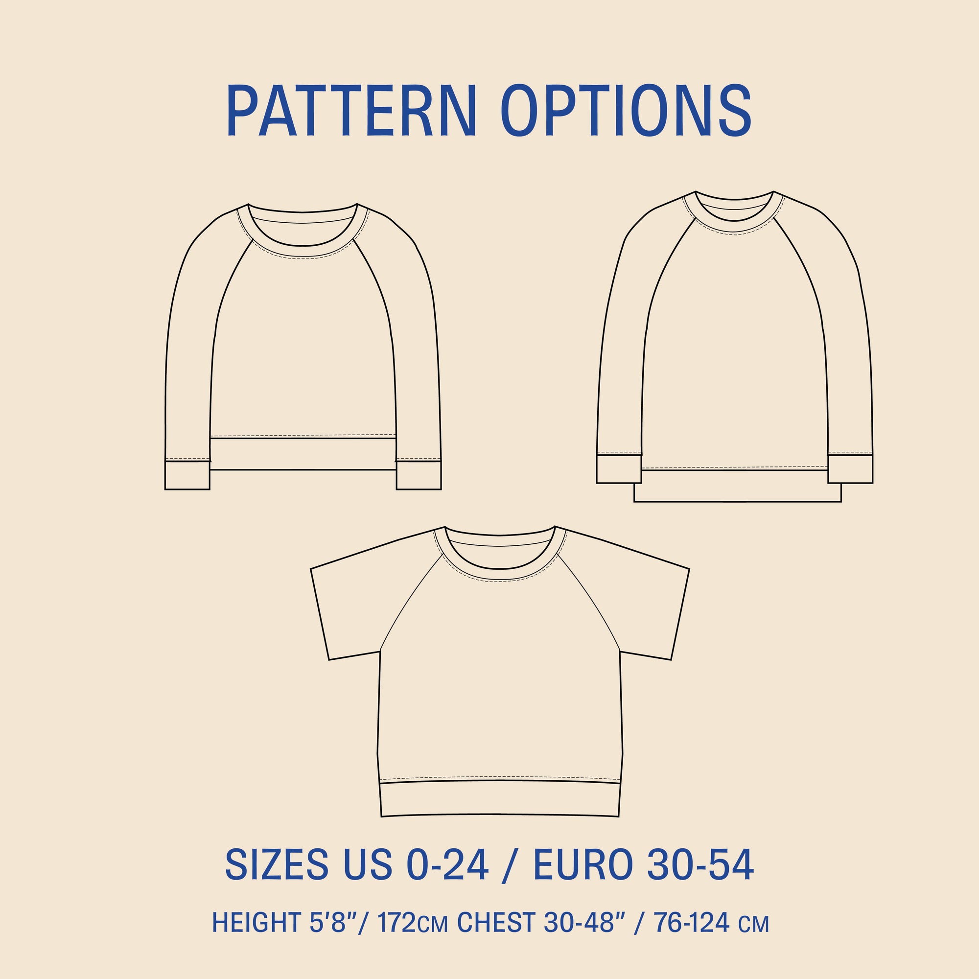 WBM Boxy raglan sweater 