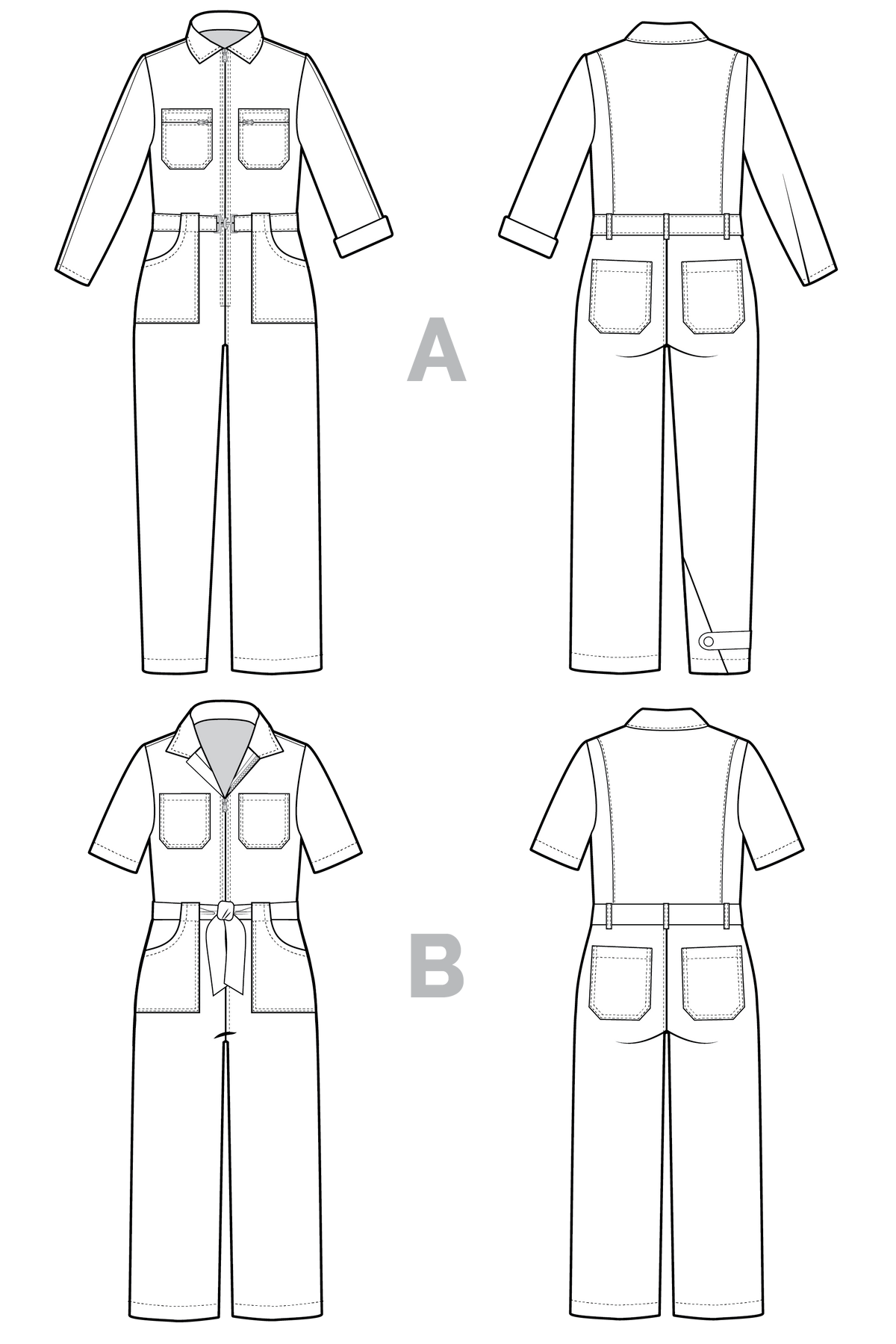 Blanca Flight Suit Pattern