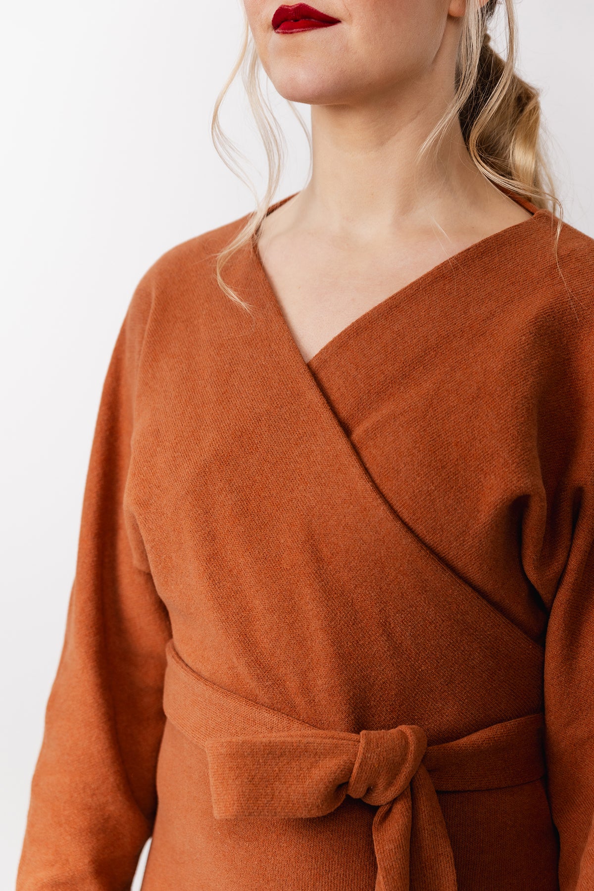 KAJO batwing wrap sweater &amp; dress