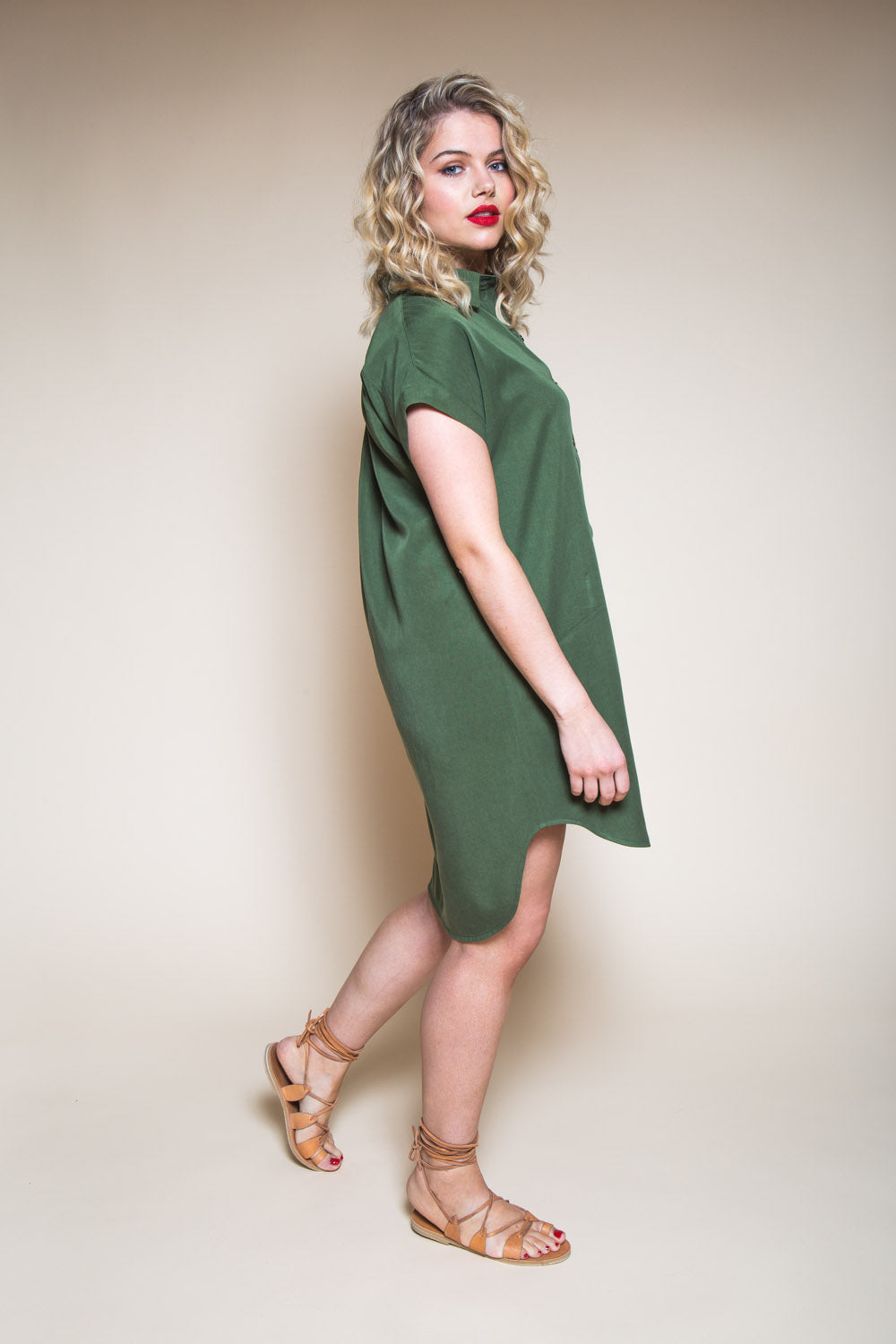 Kalle Shirt + Shirtdress Pattern