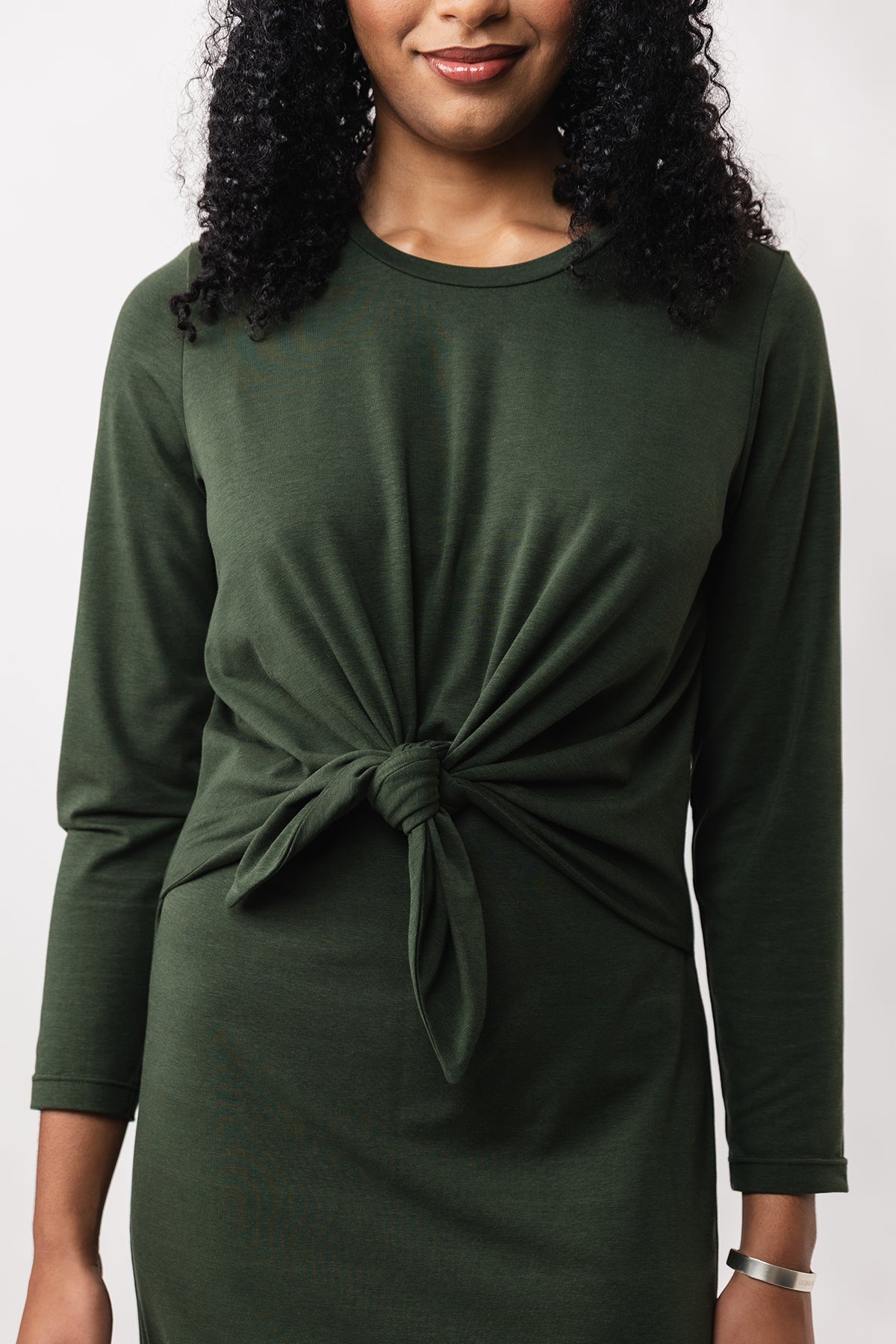 LYYTI tie front mini &amp; maxi dress