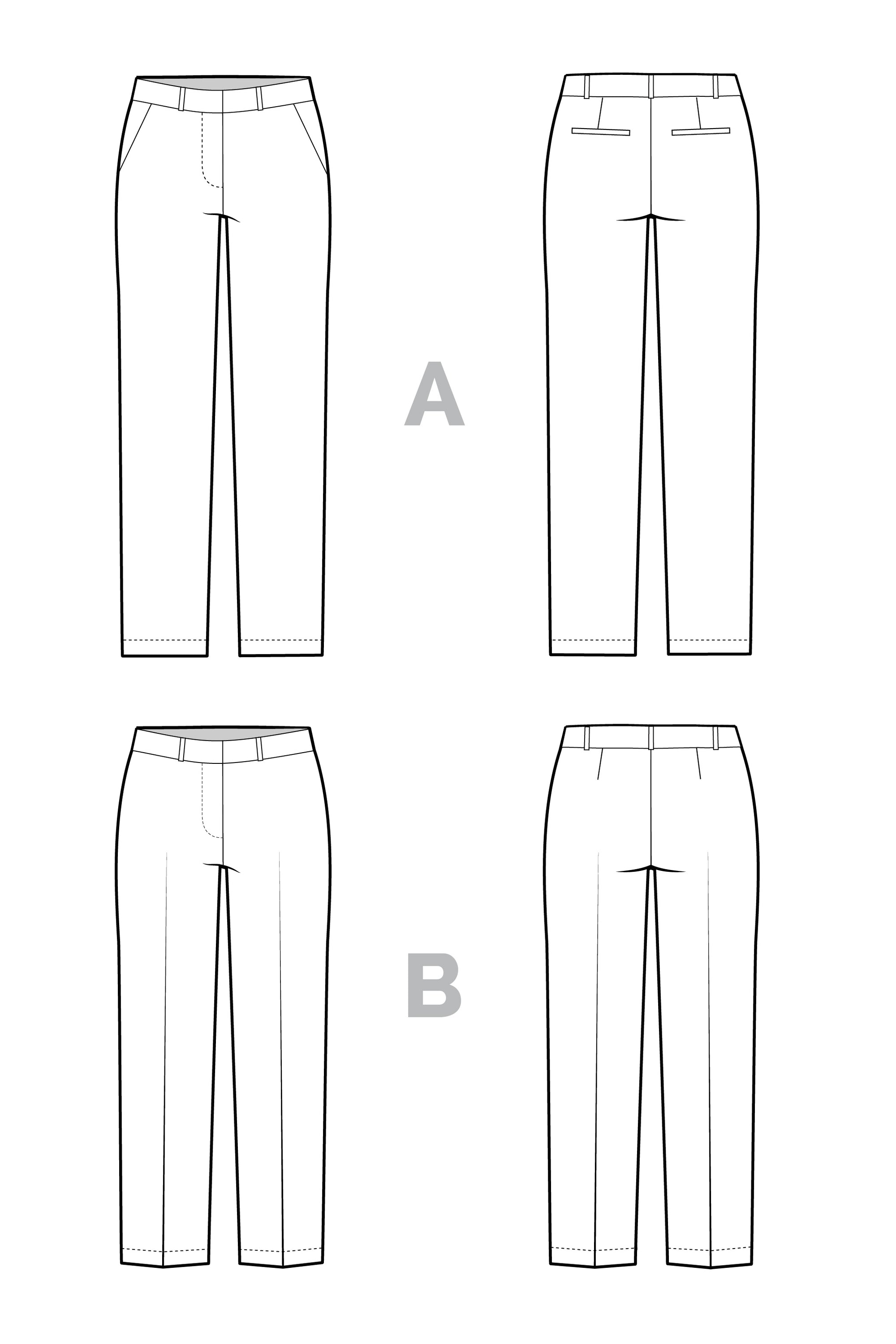Sasha Trousers Pattern