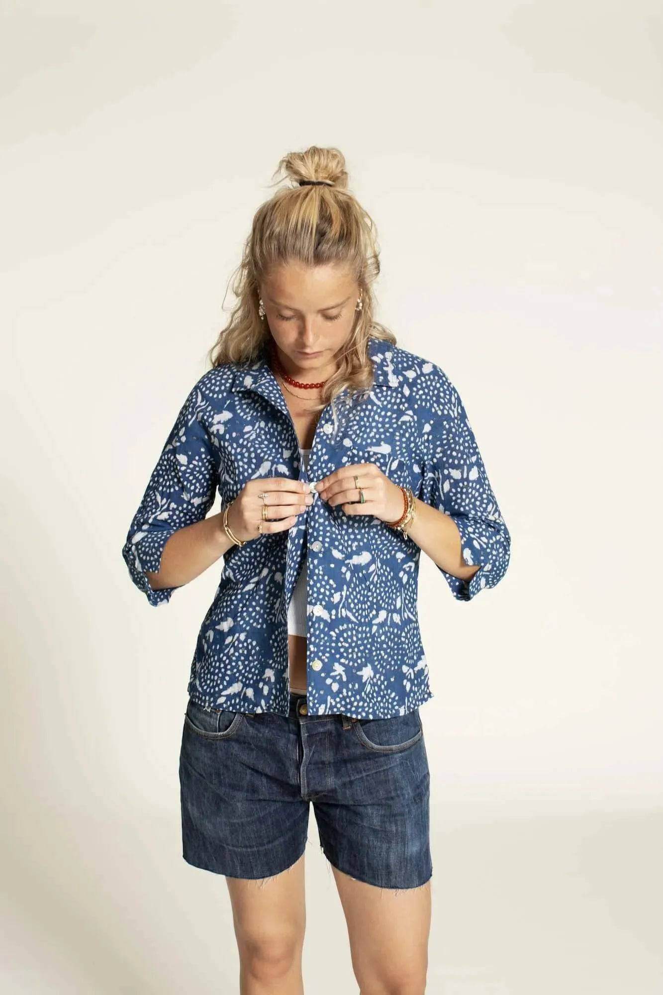 Tropicana Shirt Sewing Pattern Wardrobe By Me